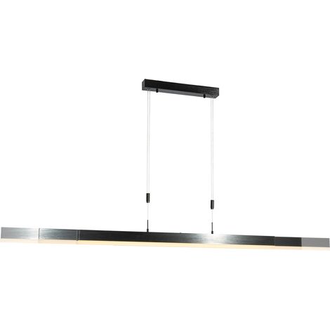 Verstellbare Pendelleuchte Schwarz inkl. dimmbarer LED - Lamba