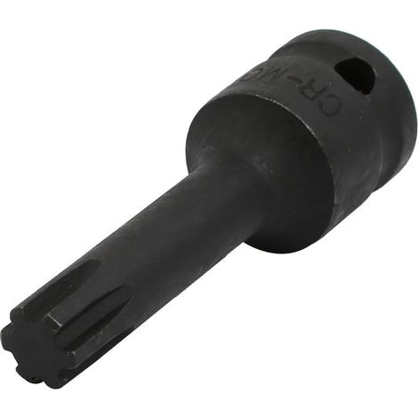 Adaptateur de douille à chocs MP12 1/2-Zoll-Quadrat-Laufwerk CR-MO Ribe Bit Schwarz (ff5f6edb99a96c6 (1/3)