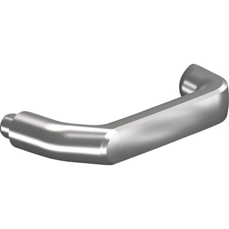 Poignée porte 8116V ALU FS 9mm Alu.F1 courbé carré.9mm (1/3)