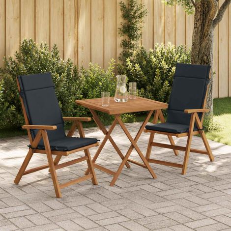 vidaXL Cojines para Sillas de Respaldo Alto en 2 Piezas GEMERT 2 pcs (1/5)