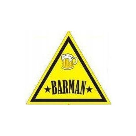 Adesivo per casco "Barman", 1 pezzo. (1/2)