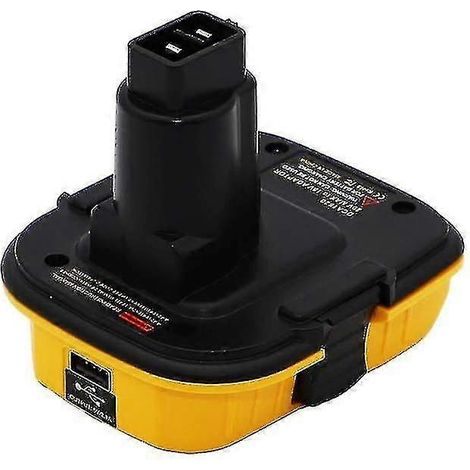 Convertisseur DCA1820 compatible avec les chargeurs d'outils électriques Dewalt et Dewei 18 V et 20 V au lithium-nickel avec port USB (1/4)