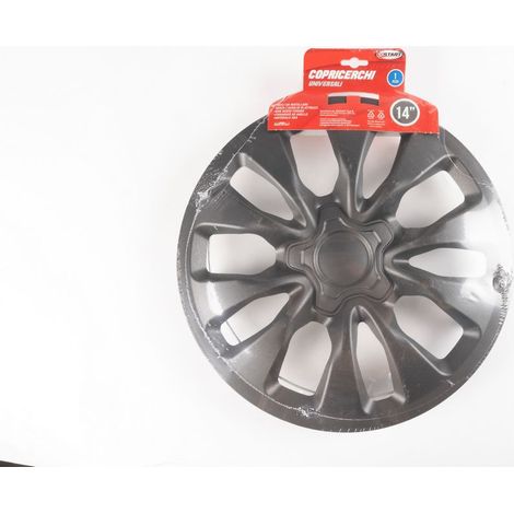 Copricerchio auto antracite singolo monte carlo 14'' in ABS