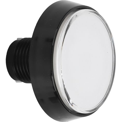 Interrupteur lumineux plat rond 60mm pour grue à pinces - Blanc (1/5)