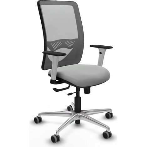Bürostuhl piqueras y crespo Zulema weiß atmungsaktives Mesh (1/2)