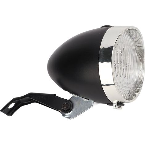 SJLERST Feu multifonction avant de vélo rétro à 3led, phare Vintage d'avertissement de sécurité, veilleuse de décoration de vélo (1/5)