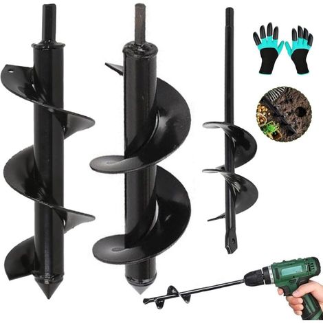 Tarière de jardin pour perceuse (foret de jardin) (1/5)