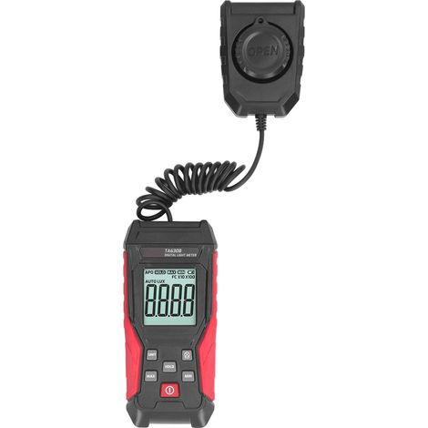 Digitales Illuminanometer 200000LX Hochpräzises Lichtmessgerät mit automatischer Abschaltfunktion zur Beleuchtungsstärkemessung (1/5)