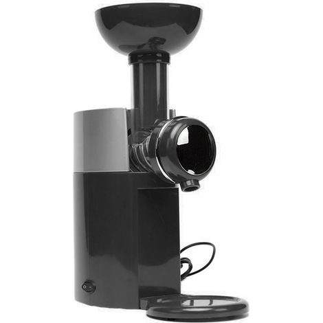 573737 Máquina eléctrica para hacer helados o para postre helado Yogurt Creme  Color: Negro