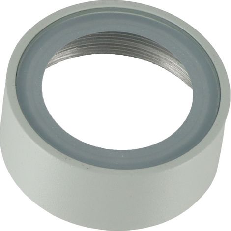 Capot à visser gris - pour Spots extérieurs design - pièce de rechange pour ref OXEO 760525