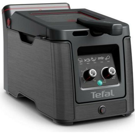 Tefal Clear Duo FR600810 Fritteuse schwarz 3,5 L 2000 W