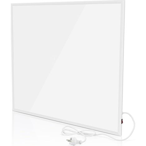 ZMH – Radiateur infrarouge mural 350W – Chauffage rapide avec protection contre la surchauffe – Économie d’énergie – IP54 pour salle de bain, bureau, chambre (1/5)
