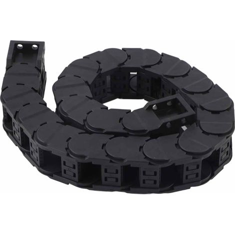 Chaîne de câble fermée 0.7m D20x25, assemblage détachable, support de câble tracté silencieux, faible bruit, transport de fils (1/5)
