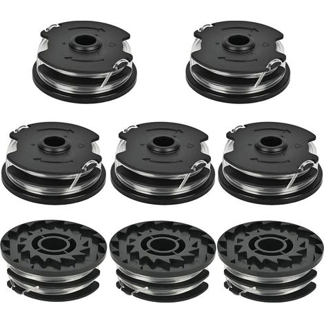 Bobine Fil Coupe Bordure pour Parkside Rotofil, 8 Bobines, Fil Débroussailleuse (1/5)
