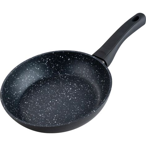 Poêle Marble 20 cm, Poêle anti-adhésive en 90 % d’Aluminium recyclé avec Poignée en Plastique ergonomique, petite Poêle à Induction pour cuisiner et faire revenir (1/5)