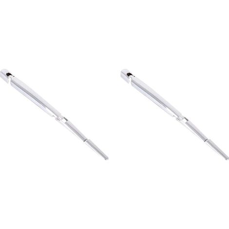 Accessori esterni (set di 2) per H-1 Grand Starex I800 ILoad 2008-2020: profilo cromato in ABS per tergicristallo posteriore (1/3)
