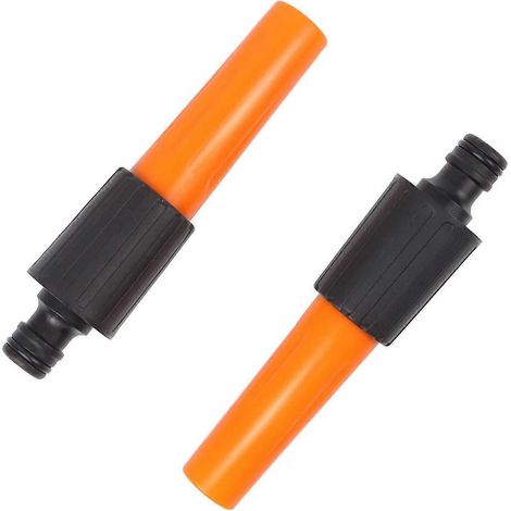 2Pack Garden Hose Nozzles & Spray Gun, ABS Plastic, Rotate Nozzle to Adjust The Water Flow, for Watering Plants Car Washing Shower Pet (1/5)