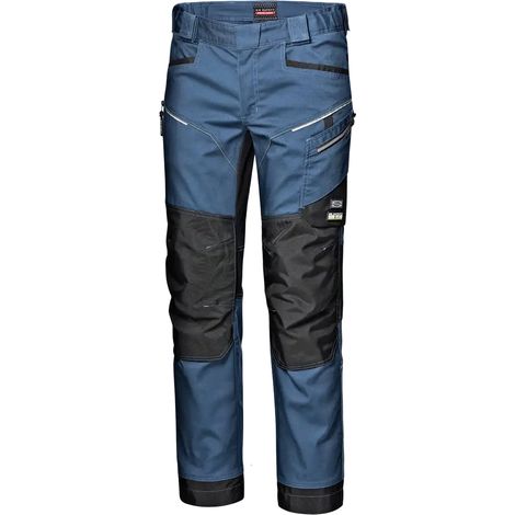 SIR SAFETY SYSTEM STRETCH CANVAS Pantalon de travail multipoches bleu pétrole Taille 56