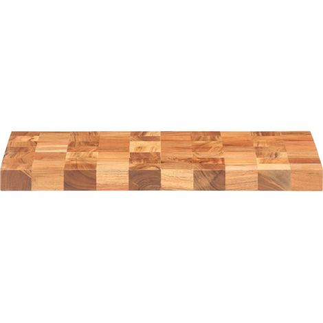 Maison Exclusive - Hackblock 50×30×3,8 cm Akazie Massivholz (1/5)