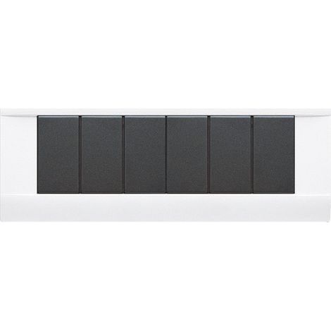 Placca Ral45 Lucida 6Mod.Banquise AVE 45P06BG