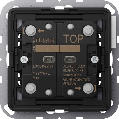 Jung Tecla KNX universal, doble, F10, Secure, Serie CD/LS LS CD 1092 1ST