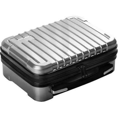 Boîtier de rangement portable NEO pour avion, couleur argent-gris (voir photo) (1/5)