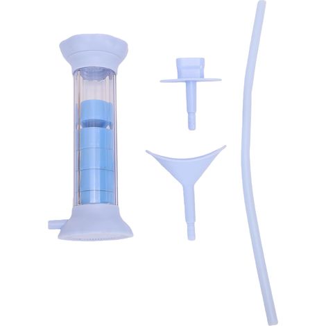 Haltères respiratoires réglables, entraîneur profond, exercice Abdominal pour la maison et le bureau, bleu (1/5)