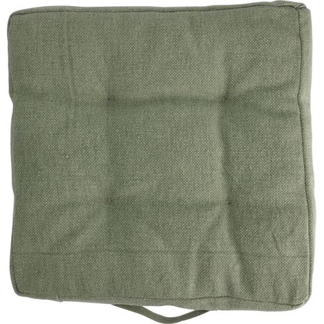 Sitzkissen, gesteppt, Baumwolle, Klettverschluss, 40 x 40 cm (1/5)