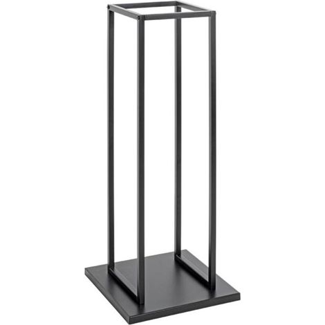 Range-Bûches Métal "Gordon" 85cm Noir (1/5)