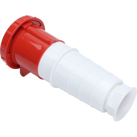 Wasserdichter Industriestecker, 63 A, dreiphasig, 3P+E, 4-polig, Stecker und Buchse in Luftfahrtqualität, robuste elektrische Verbindung (1/5)
