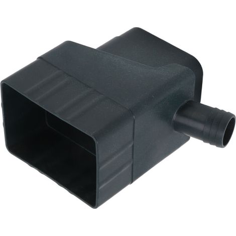 Sistema di raccolta dell'acqua piovana, kit professionale di deviazione del tubo di scarico resistente ai raggi UV per uso esterno, giardino, prato (1/4)