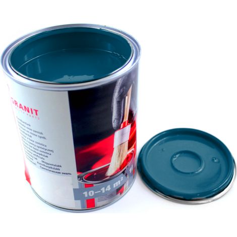 Vernice verde blu RAL 5001 nopolux wilckens granito 1 l Barattolo (1/2)