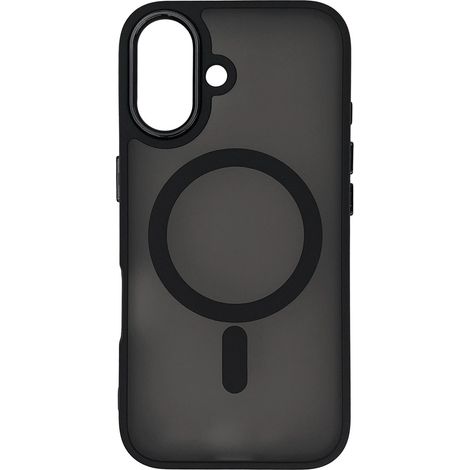 Étui élégant compatible MagSafe pour Samsung Galaxy A17 - Noir mat (1/5)