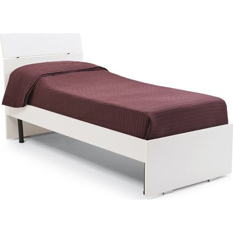 Letto singolo 1 posto bianco frass. (1/4)