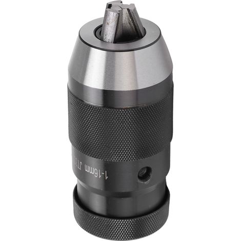 Mandrin auto-serrant sans clé JT33 1-16mm, acier rapide, outillage tour, fixation perceuse haute vitesse, précision industrielle (1/5)
