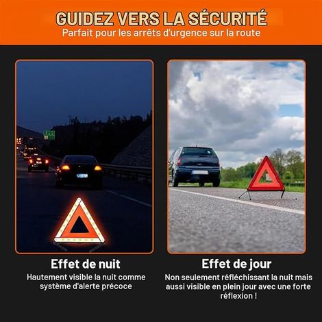 Triangle Car Road Safety Foldable Reflective (1/3)
