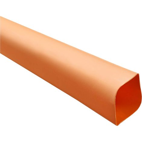 STEX24 Schrumpfschlauch 2:1, Rolle mit 30,0m, orange 25,4/12,7mm, 1 Zoll, WSR2 Schrumpftemperatur mind. 70°C, vollständig bei mind. 100°C - 1 Stück (1/3)