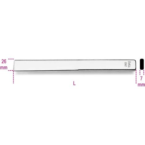 Scalpello extrapiatto beta 1342