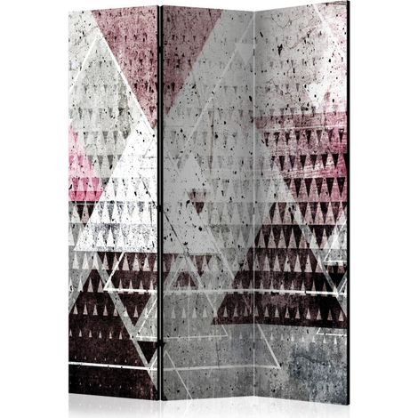 Paravent 3 Volets "Triangles" 135x172cm (1/2)