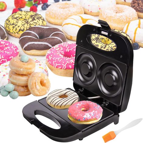 1 Machine à beignets, 750W, surface antiadhésive, poignée isolée, diamètre 10cm, cuisine familiale(Troisième trimestre : août) (1/5)