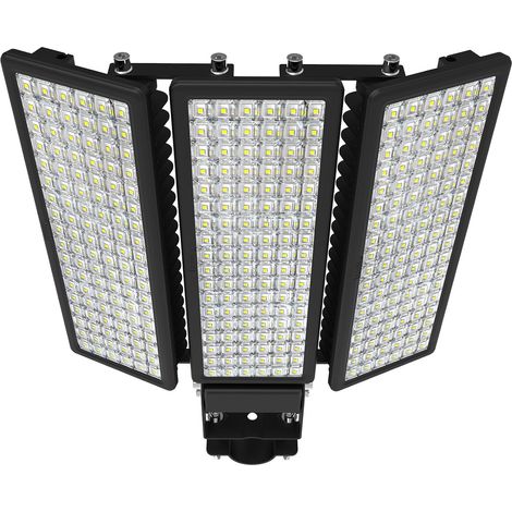Projecteur LED extérieur 300 W 230 V 42000 lm 6500 K blanc froid IP67 étanche 240° pour stade jardin (Φ45-65 mm) (1/5)