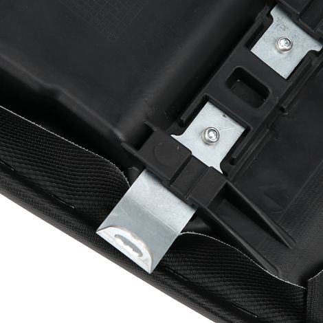 Siège de moto noir pour Honda CRF110/CRF110F 2013-2016, coussin de selle confortable pour dirt bike.