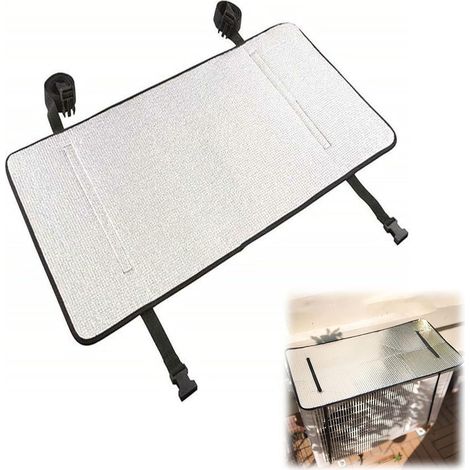 Housse extérieure 80x40 cm pour climatiseur - Protection étanche, anti-poussière, UV, neige, pluie (1/5)