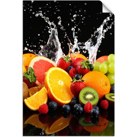 Selbstklebendes Poster – Wandsticker Exotische Früchte Natur 30x45 cm (1/3)