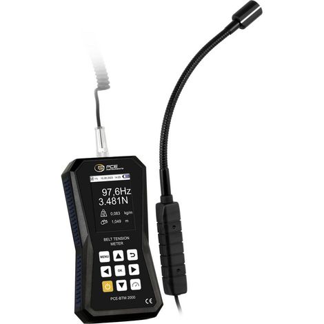 PCE Instruments PCE-BTM 2000L Misuratore di forza 10 - 900 N di fabbrica senza certificato (1/5)