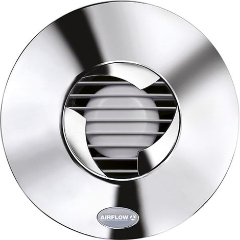 Airflow iCON 15 Copertura Estrattore Cromo – Copertura Ventola Cromata, Elegante e Resistente Perfetta per Abbinarsi al Tuo Arredo (1/5)