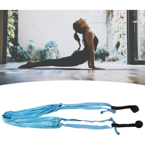 Aerial-Yoga-Gurt für Hüftöffnung, Spagat, Dehnung, Training, elastischer Gürtel (himmelblau) (1/5)
