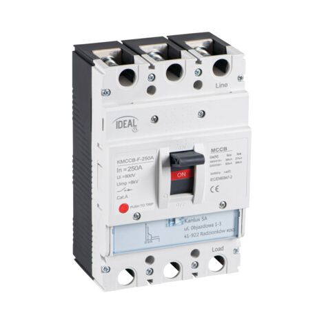 Kanlux MCCB KMCCB disjoncteur compact 250A IP20 (1/3)