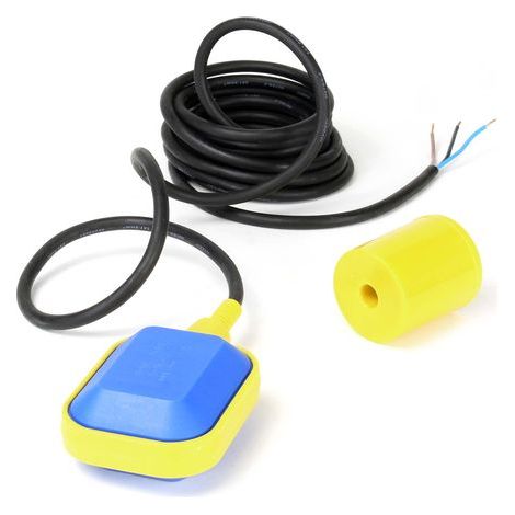Flotteur interrupteur pour pompe immergée, câble 5 m, 250 V 16 A, commande automatique de niveau d'eau (1/4)