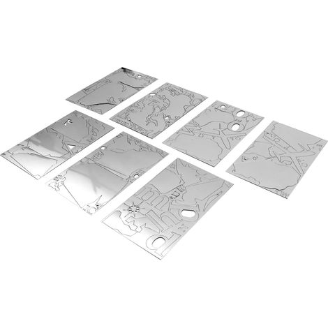 Autocollant Mural Carte Du Monde 3d Décalcomanie Décorative En Acrylique Pour (1/5)